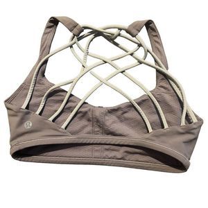 Lululemon Lilac Purple Energy Sports Bra Size 6